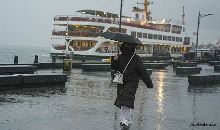 12 İlde Sarı Kodlu Meteorolojik Uyarı