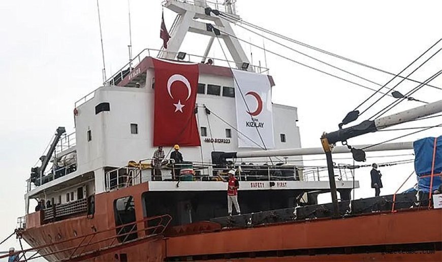 Türkiye’den Gazze’ye 21. İyilik Gemisi Yola Çıktı