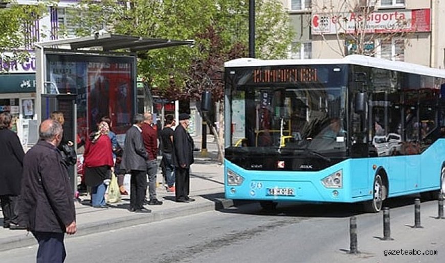 3 Bin 365 Otobüs Yolculuğuna Belediye Uyarısı
