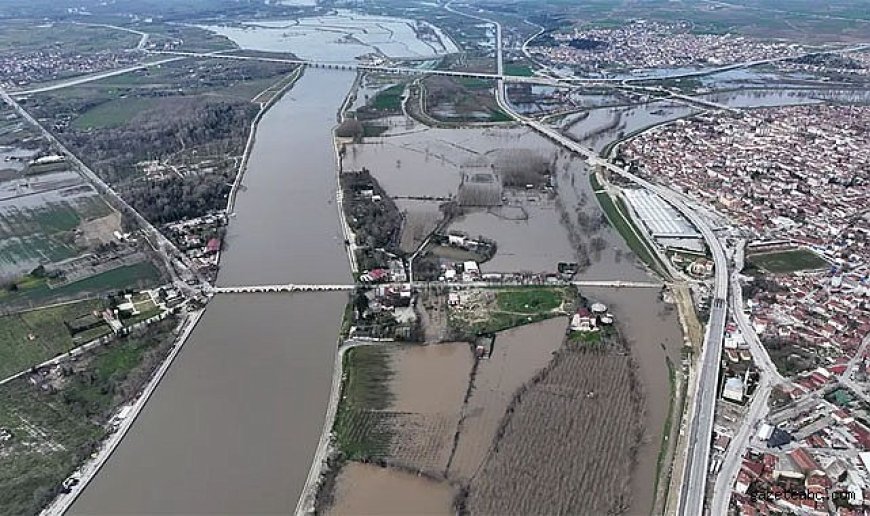 Edirne’de Tunca ve Meriç’te Turuncu Alarm
