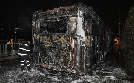 Metrobüste Korku Dolu Anlar