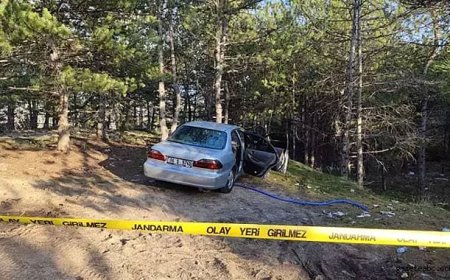 Kızılcahamam’da Araçta Şüpheli Ölüm