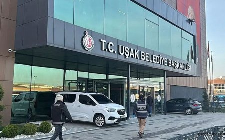 Uşak Belediyesi'ne Operasyon!