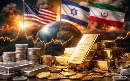 Altın ve Gümüş Fiyatları Savaş Etkisiyle Dalgalanıyor