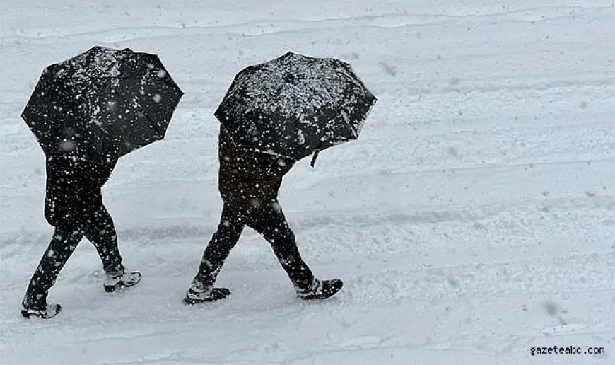 Meteoroloji’den Kar ve Soğuk Uyarısı