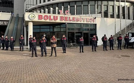 Belediye Binasında Jandarma Araması