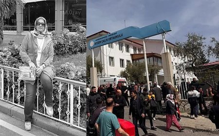 Öğrencilerini Korumak İçin Canını Siper Etti