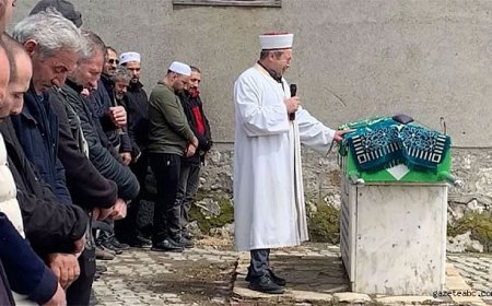 Cenaze Namazında Gözyaşları Sel Oldu