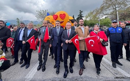 23 Nisan Coşkusu Bursa’yı Sardı