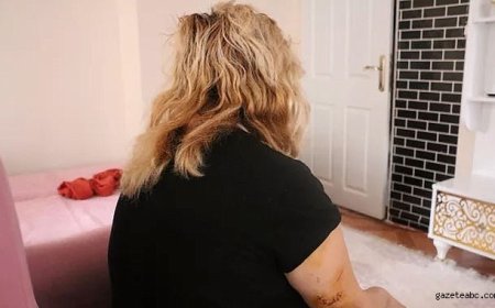 Dini nikahlı eşine vahşi saldırı