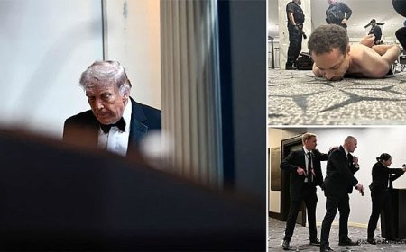 Beyaz Saray Yemeğinde Silahlı Saldırı