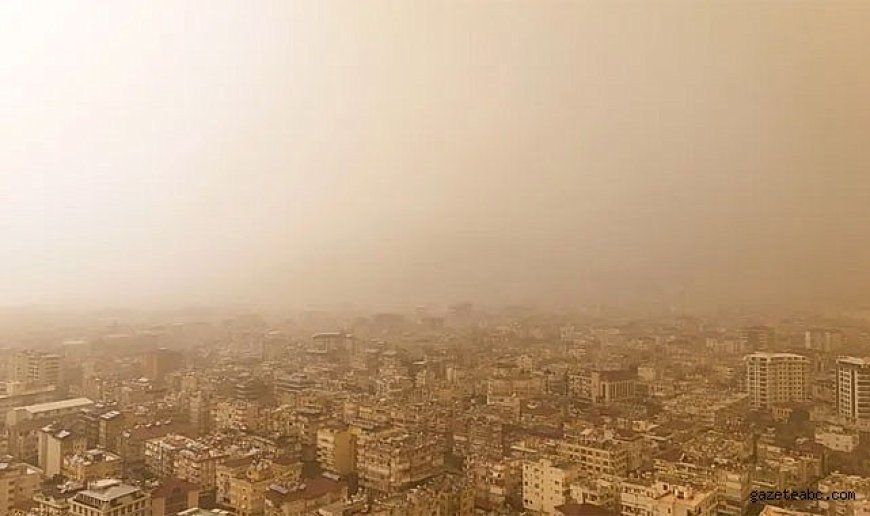 13 Kentte Çöl Tozu Alarmı