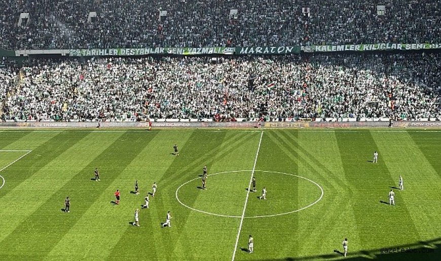 Bursaspor’dan Şampiyonluk Gecesinde Gol Şov!