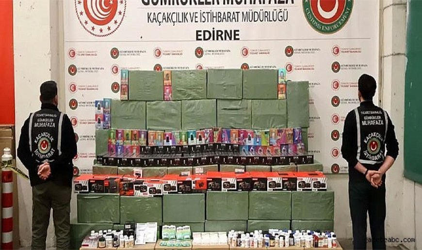 Kapıkule Sınırında Kaçakçılığa Darbe