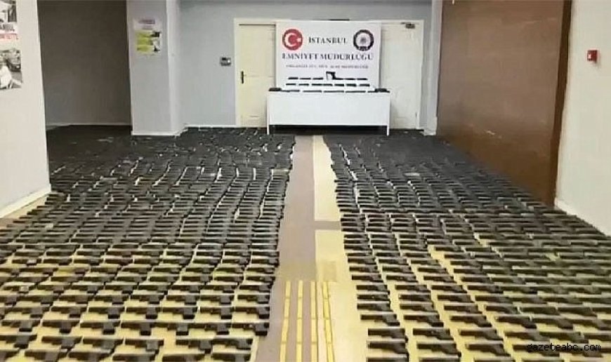 İstanbul’da Büyük Silah Operasyonu