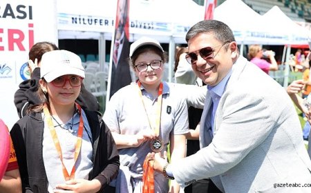 Nilüfer’de özel çocukların spor coşkusu