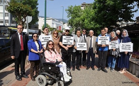 Engelsiz bir gelecek için yürüdüler