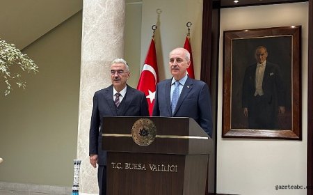 TBMM Başkanı Numan Kurtulmuş Bursa’da!