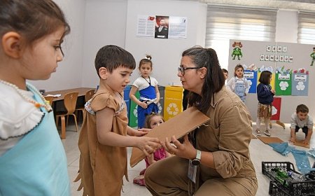 OSMANGAZİ’DE MİNİKLERDEN ÇEVREYE BÜYÜK DESTEK