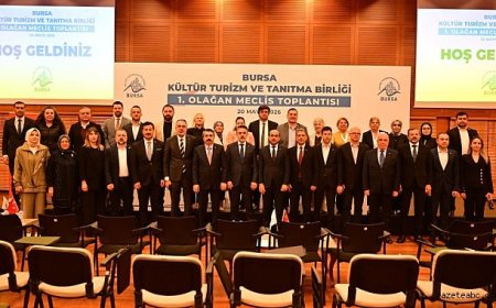 BURSA TURİZMİNDE YENİ DÖNEM: OKTAY YILMAZ GÜVEN TAZELEDİ