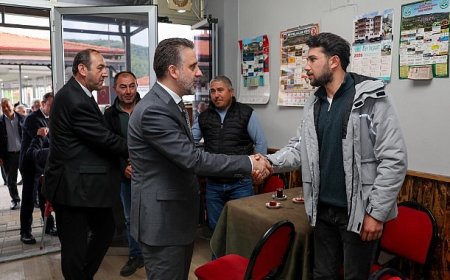 Büyükşehir’den Keles Çıkarması Şahin Biba İlçedeki Çalışmaları Yerinde İnceledi