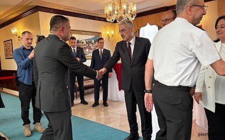 Bursa Valiliğinde Bayramlaşma Töreni
