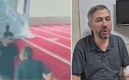 Süpürgeyi kapatmasını istedi imamı darp etti