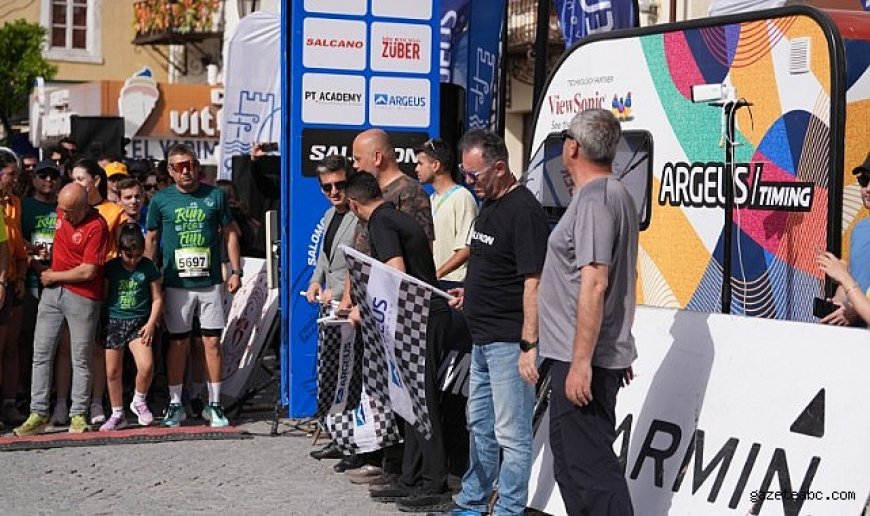 Salomon Çeşme Yarı Maratonu 5K gün batımı koşusuyla başladı