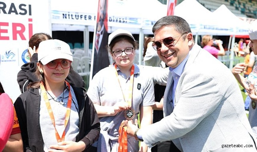 Nilüfer’de özel çocukların spor coşkusu