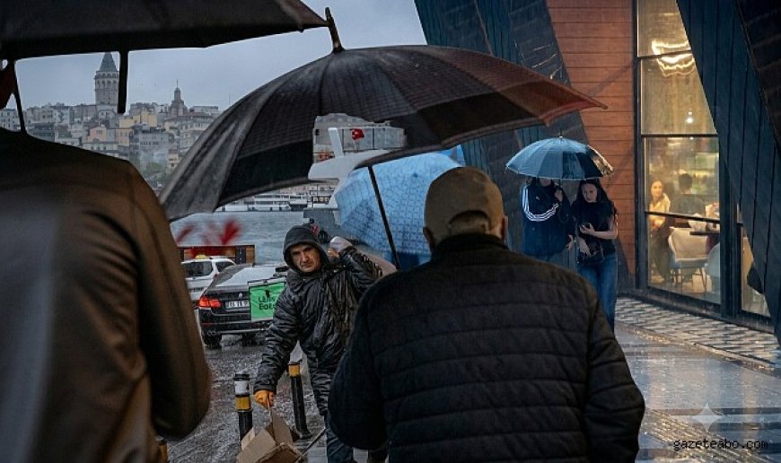 81 İlde Gök Gürültülü Sağanak Alarmı
