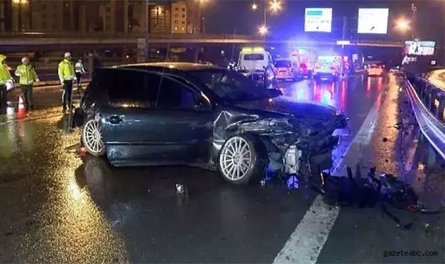 D-100’de Zincirleme Kaza