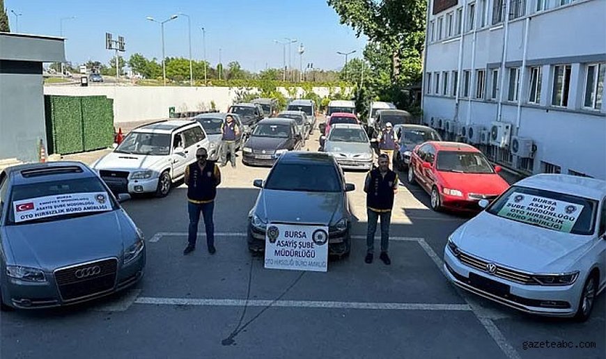 Çalıntı ve Kaçak Araç Şebekesine Büyük Darbe