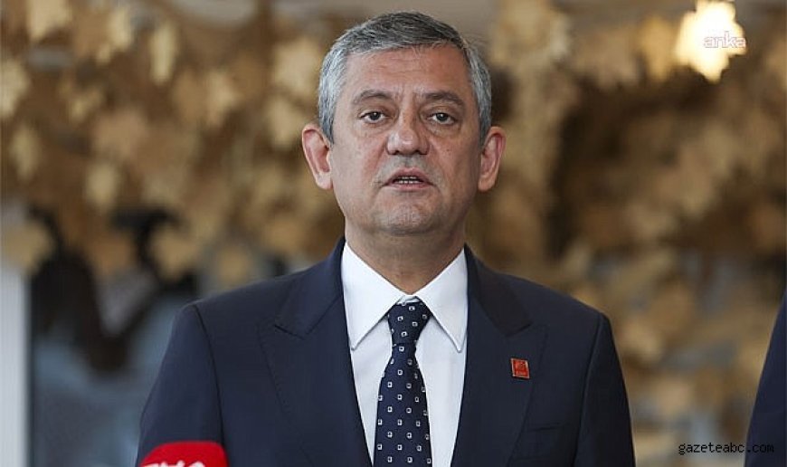 Özgür Özel CHP Grup Başkanı Oldu