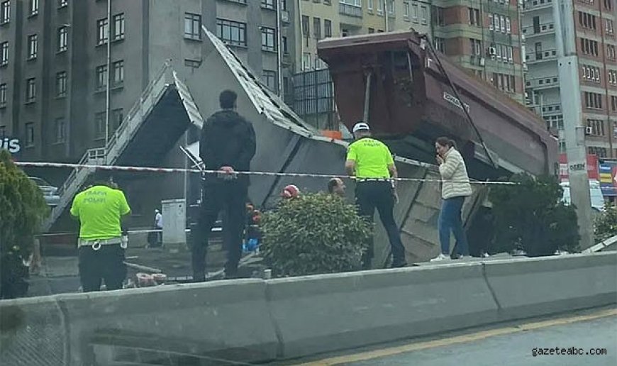 Ankara’da Korkutan Kaza