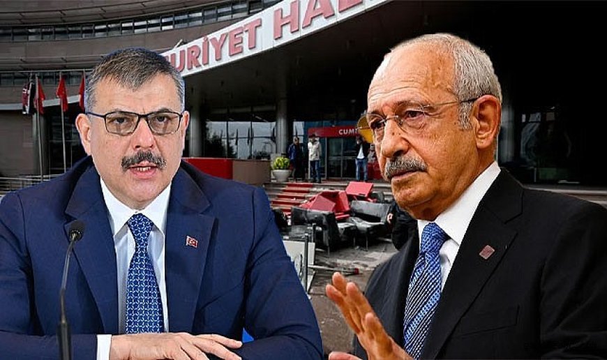 Bakan Çiftçi: “Müdahale Kılıçdaroğlu yönetiminin talebiyle gerçekleşti”