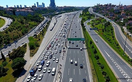 Kocaeli TEM'de Trafik Düzeni Değişti
