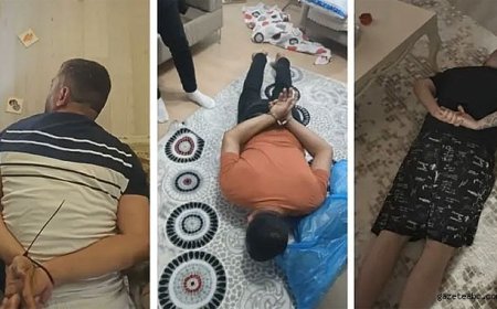 Lideri İtalya'da Operasyon Türkiye'de