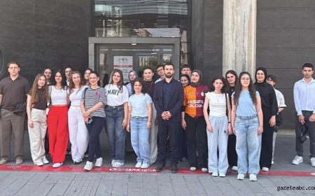 İNEGÖL BELEDİYESİ’NDE STAJ DÖNEMİ TAMAMLANDI