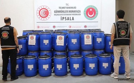 Sınır Kapısı’nda Dev Uyuşturucu Baskını