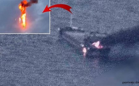 Karadeniz’de Yük Gemisine Dron Saldırısı