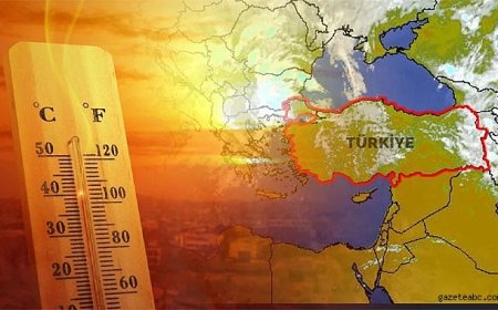 Avrupa Kaynaklı Aşırı Sıcaklar Türkiye’ye Ulaştı