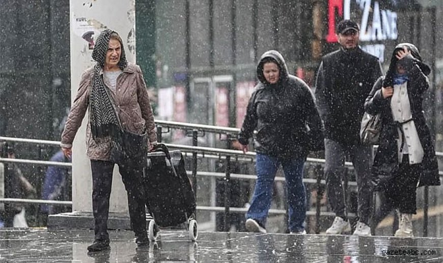 Yağmurla Birlikte Serinlik Geliyor
