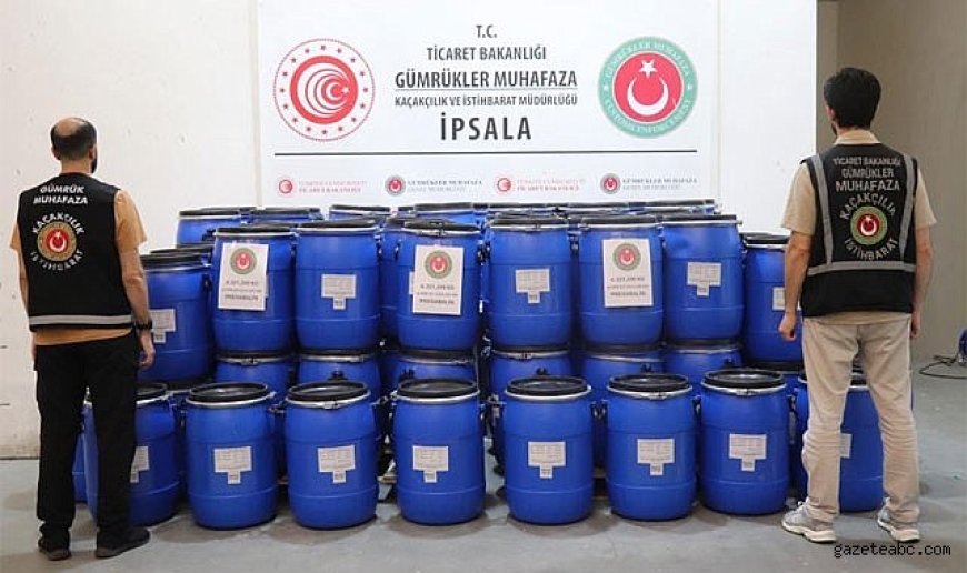 Sınır Kapısı’nda Dev Uyuşturucu Baskını