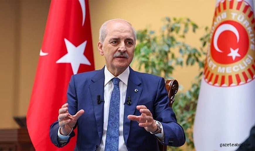 TBMM Başkanı’ndan “Terörsüz Türkiye” süreci vurgusu