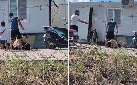 Çocuklarının Önünde Dehşet