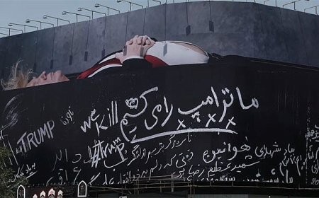 Tahran Sokaklarında ABD Öfkesi