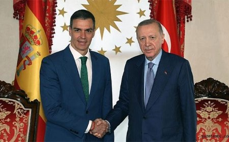 Türkiye-İspanya Zirvesinde Filistin Mesajı