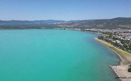 İznik Gölü’nde Turkuaz Alarmı
