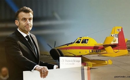 Macron: "Teşekkürler Türkiye"