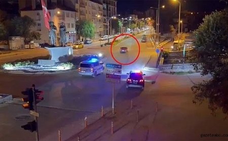 Ehliyetsiz Sürücü Polisten Kaçamadı